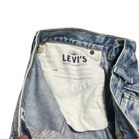 Levis’s Made Crafted The Column Pants Women's Blue Jeans High Rise Size 29/30 - Picture 8 of 14